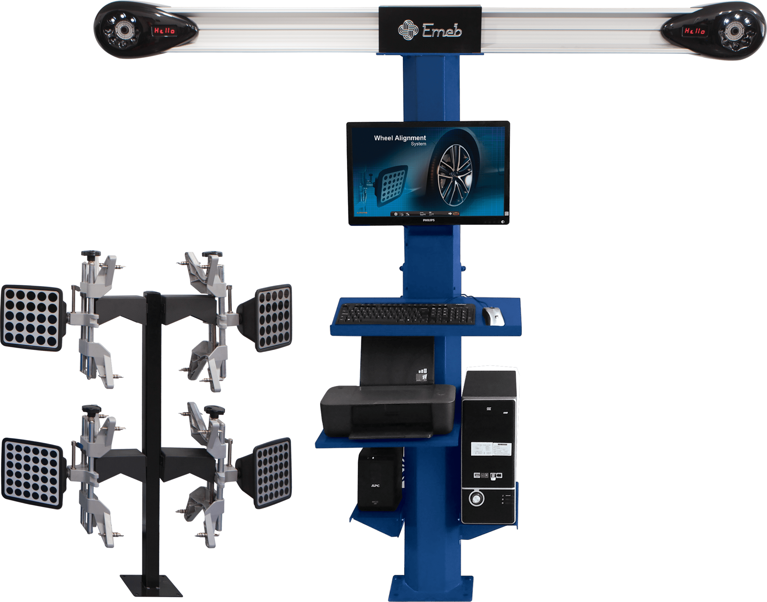 Alinhadora LUX-980L Linha Leve/Médio Emeb