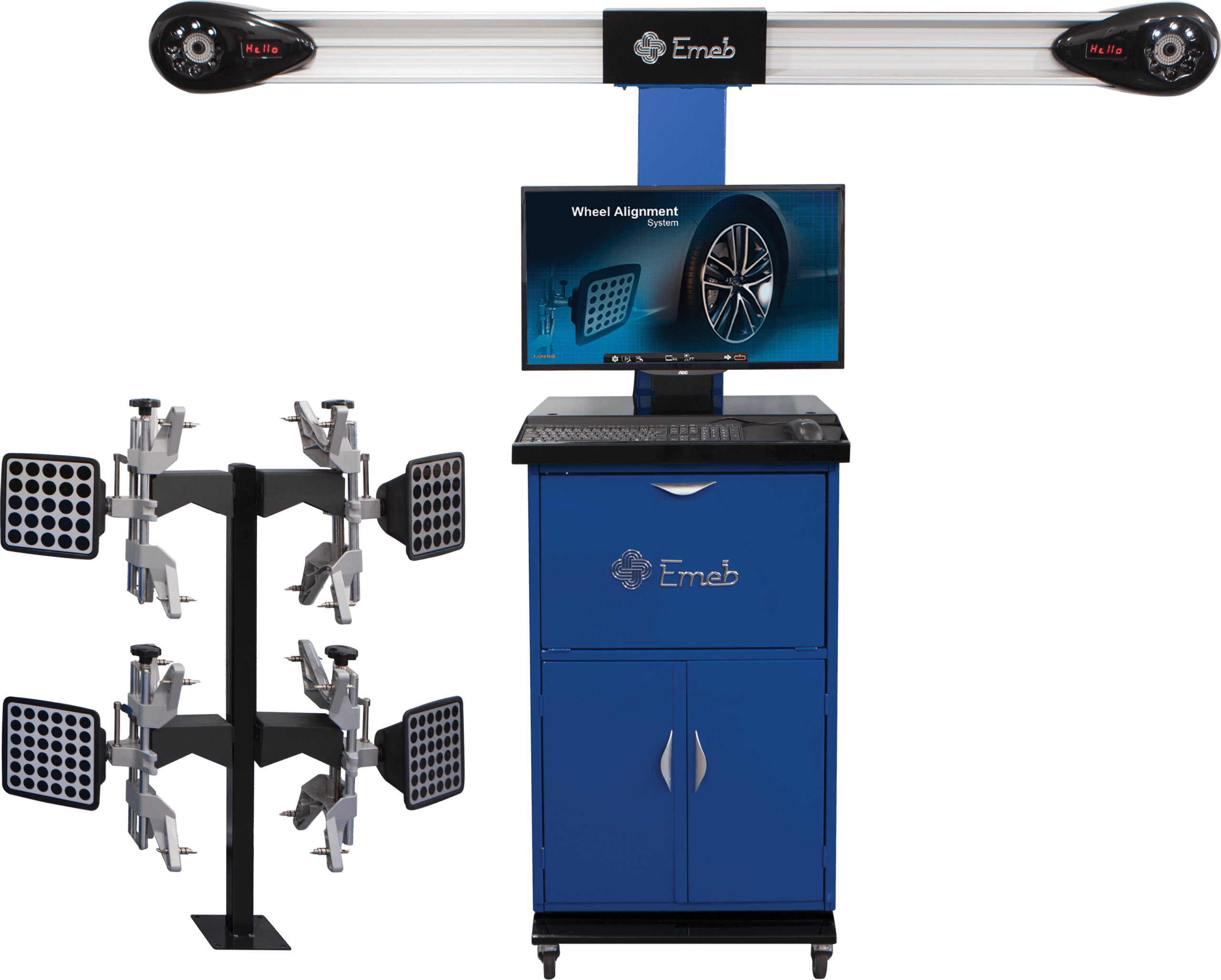 Alinhadora LUX-980PLUS Linha Leve/Médio Emeb