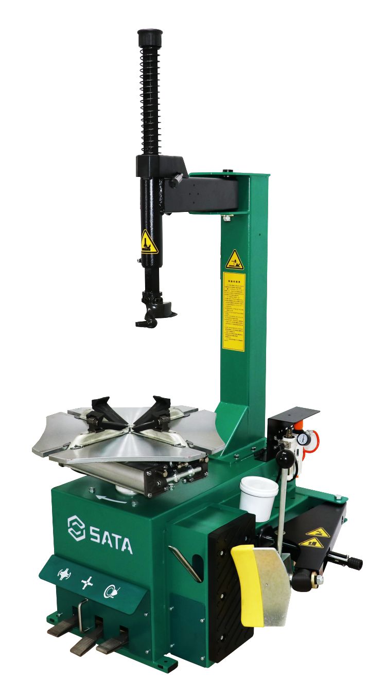 Desmontadora de Pneus Semiautomática Com Braço Auxiliar Linha Leve/Médio SATA