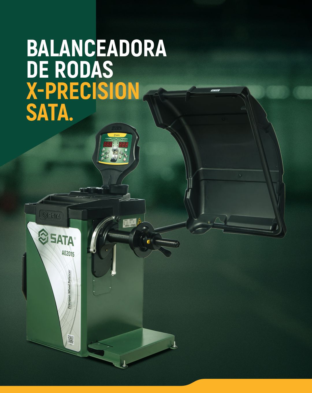 Balanceadora de Rodas X-Precision Linha Leve/Médio SATA - Image 3