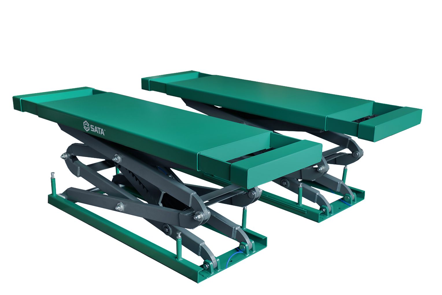 Elevador Hidráulico Pantográfico Para Embutir 3.5T SATA